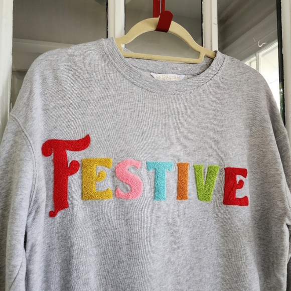 Shiraleah Chicago "Festive" Sweatshirt, Sz S - Picture 5 of 8
